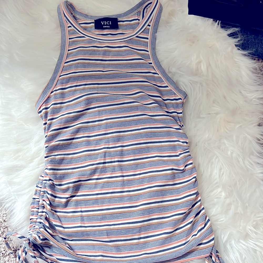 Vick striped tank